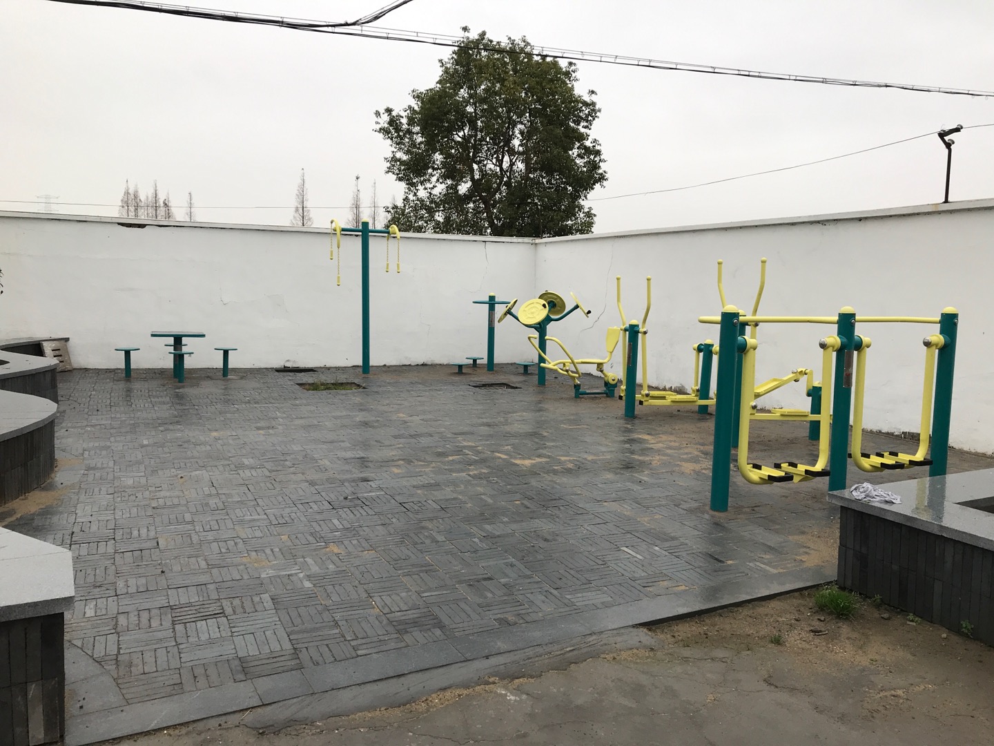 涇花村（籃球場(chǎng)內(nèi)）健身點(diǎn)