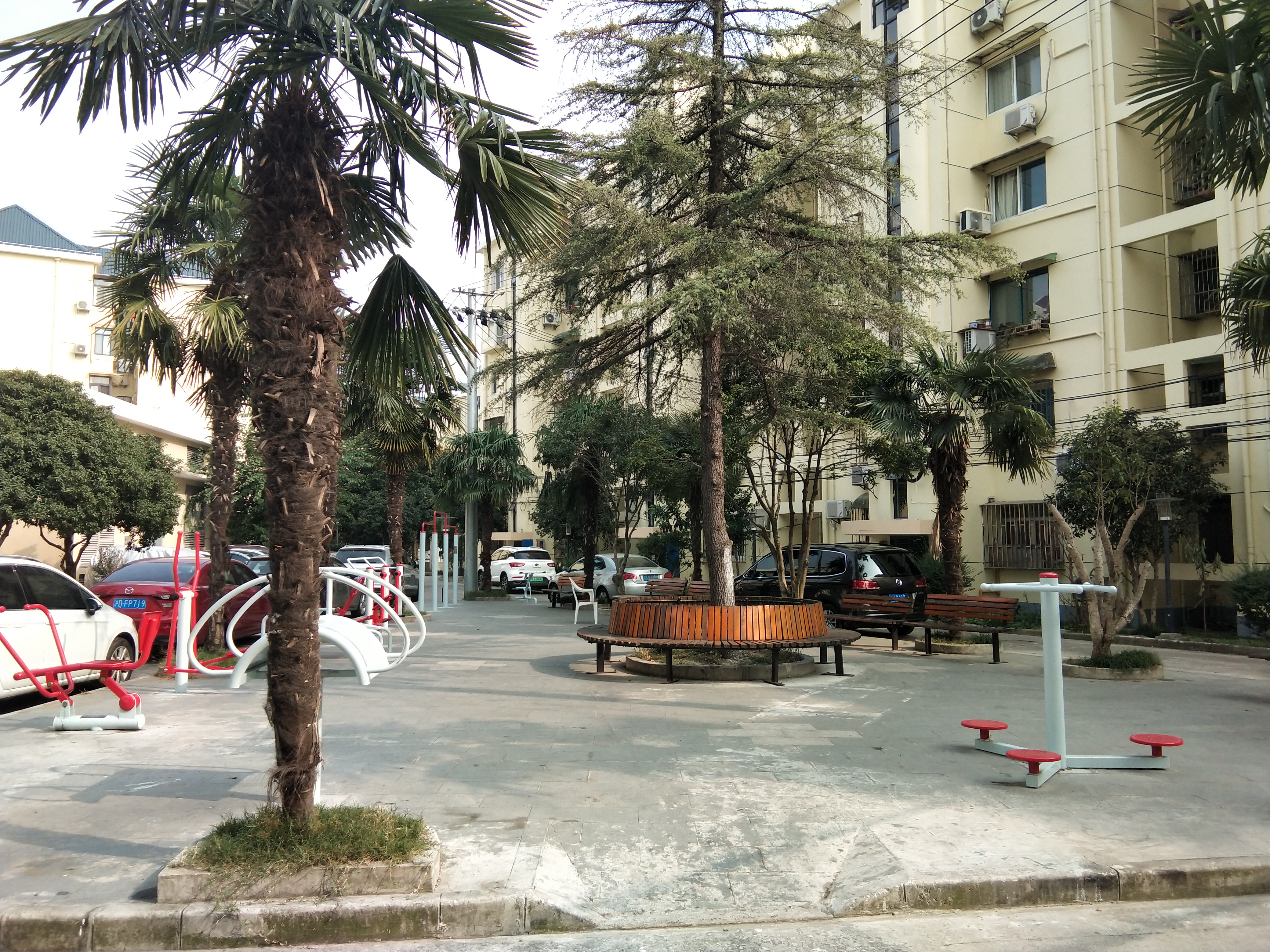 安建居委健身點