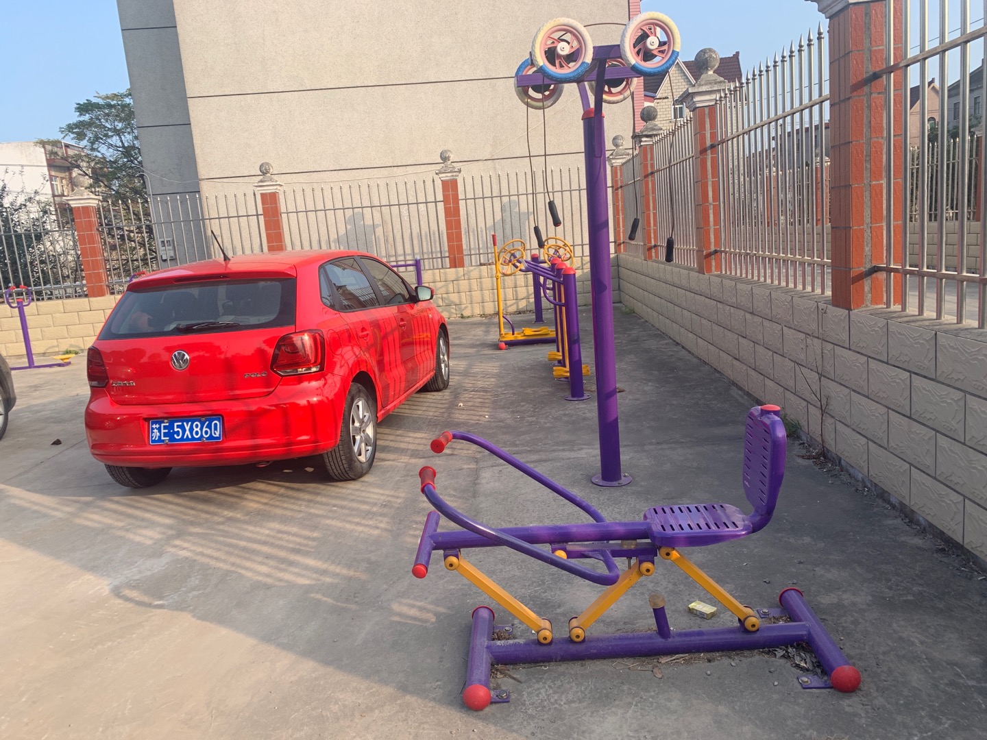 金路村路四6組健身點