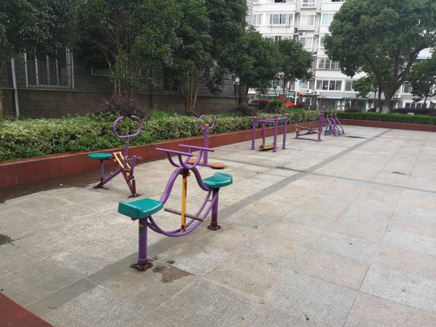 柘林鎮(zhèn)臨海社區(qū)海畔家園市民益智健身點