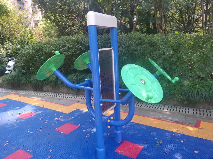 雙立柱太極揉推器 雙立柱太極揉推器