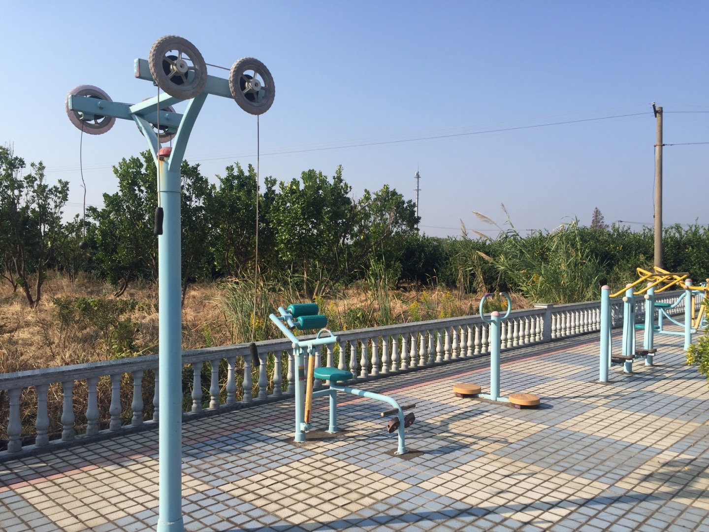 新永村一組健身點(diǎn)