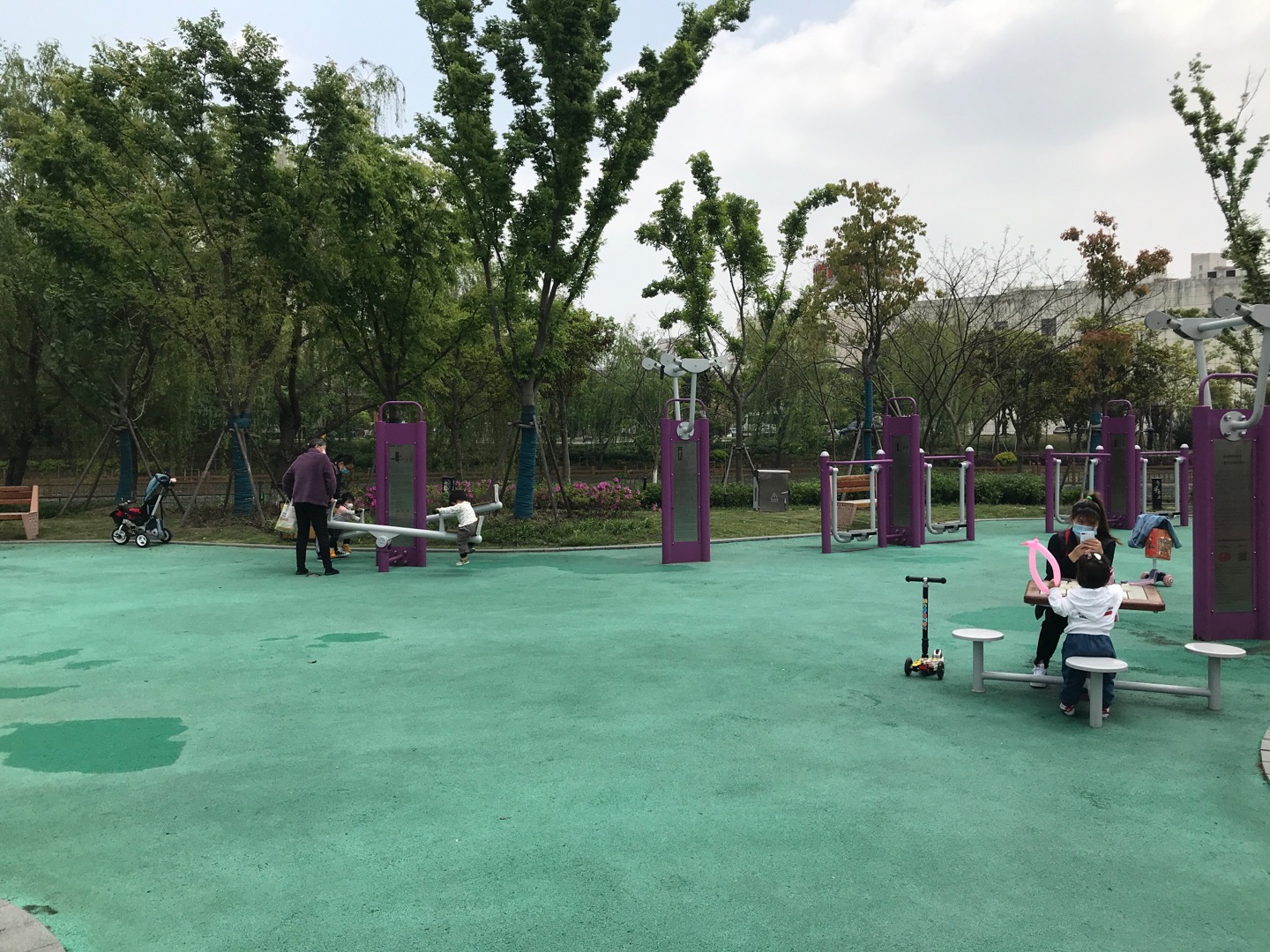 顓橋剪紙公園益智健身點