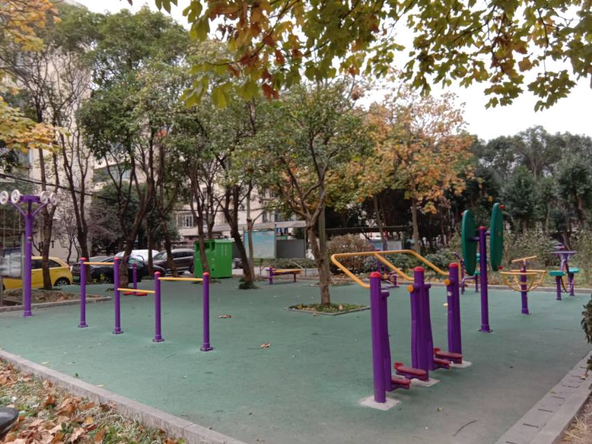 博山小區(qū)健身點