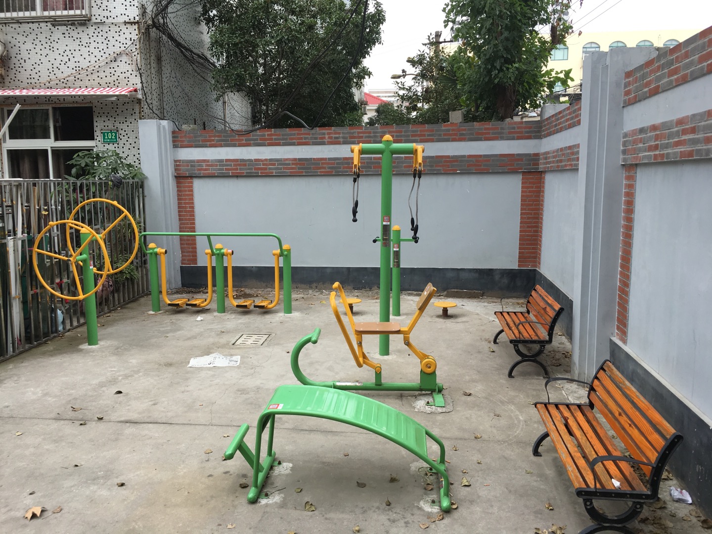 武寧小城外圍市民益智健身苑點