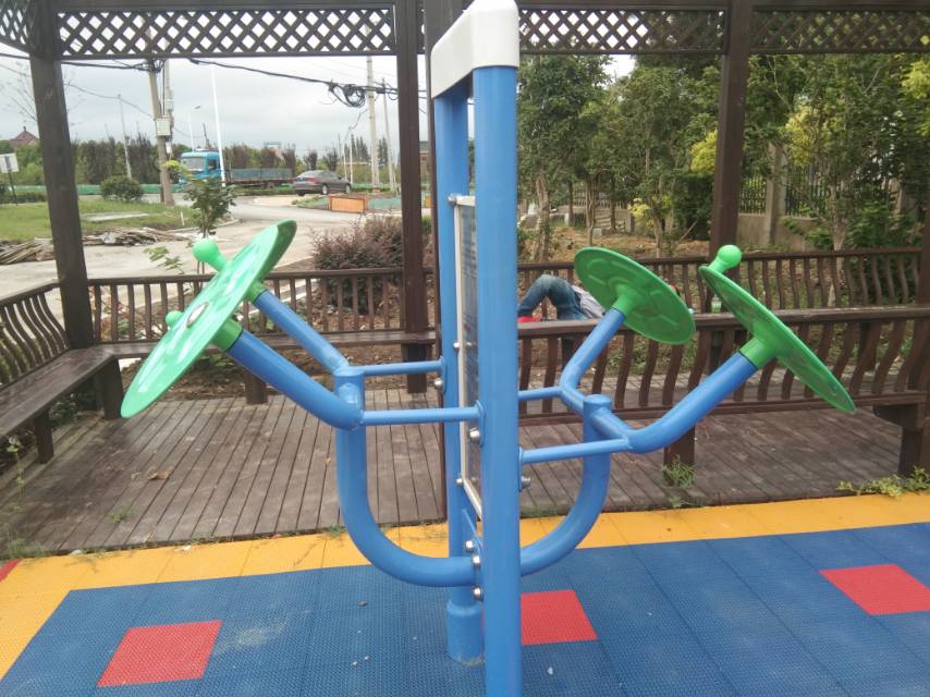 雙立柱太極揉推器 雙立柱太極揉推器