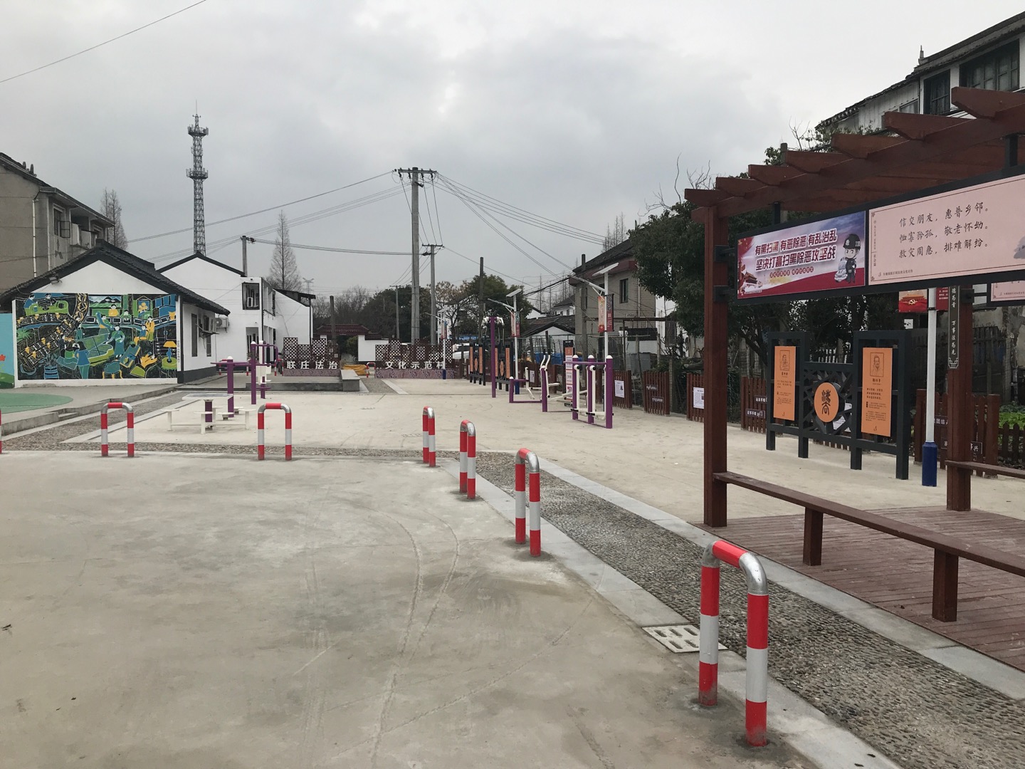 車墩鎮(zhèn)聯(lián)莊村11隊益智健身點(diǎn)