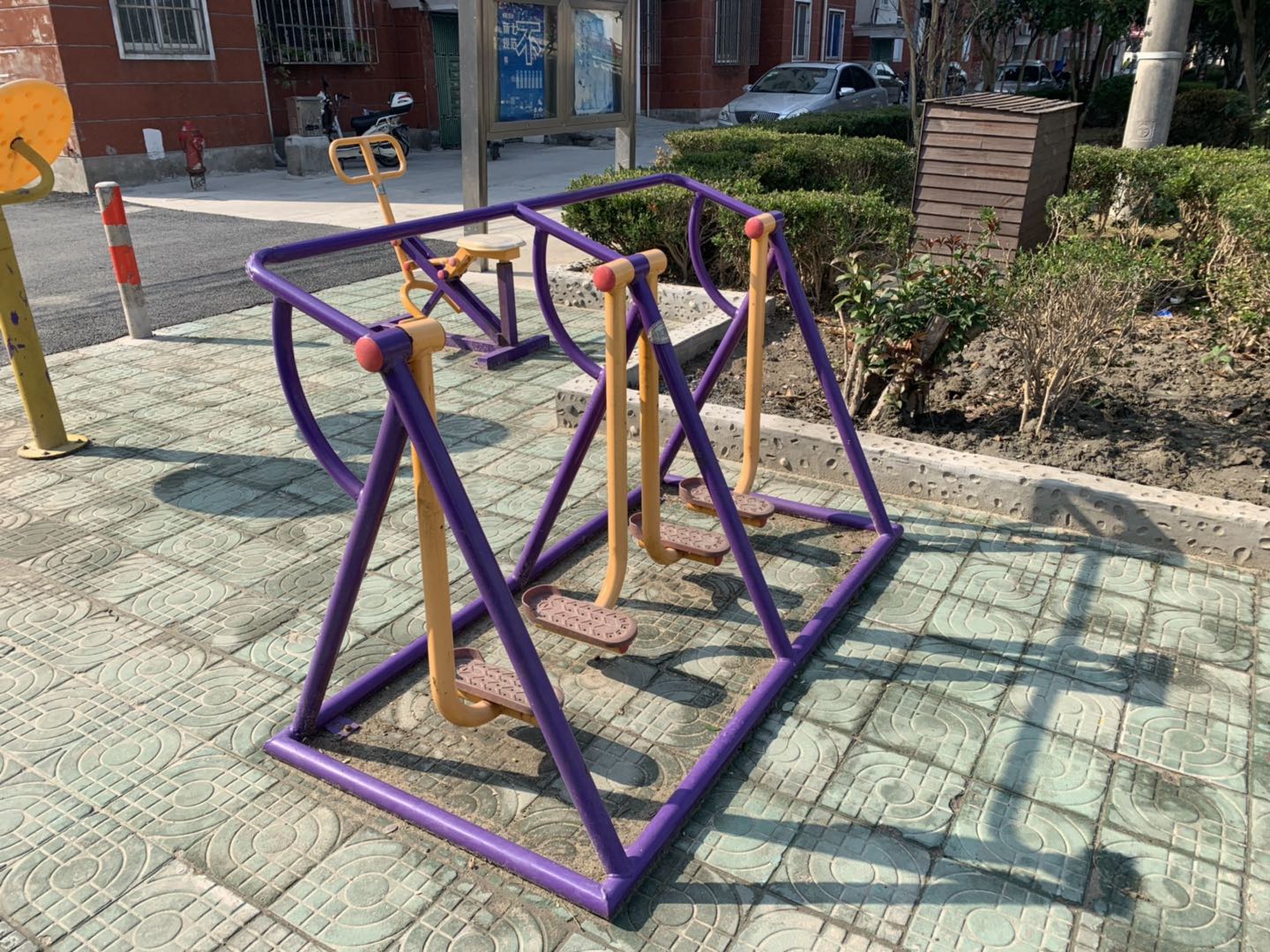 二人太空漫步機