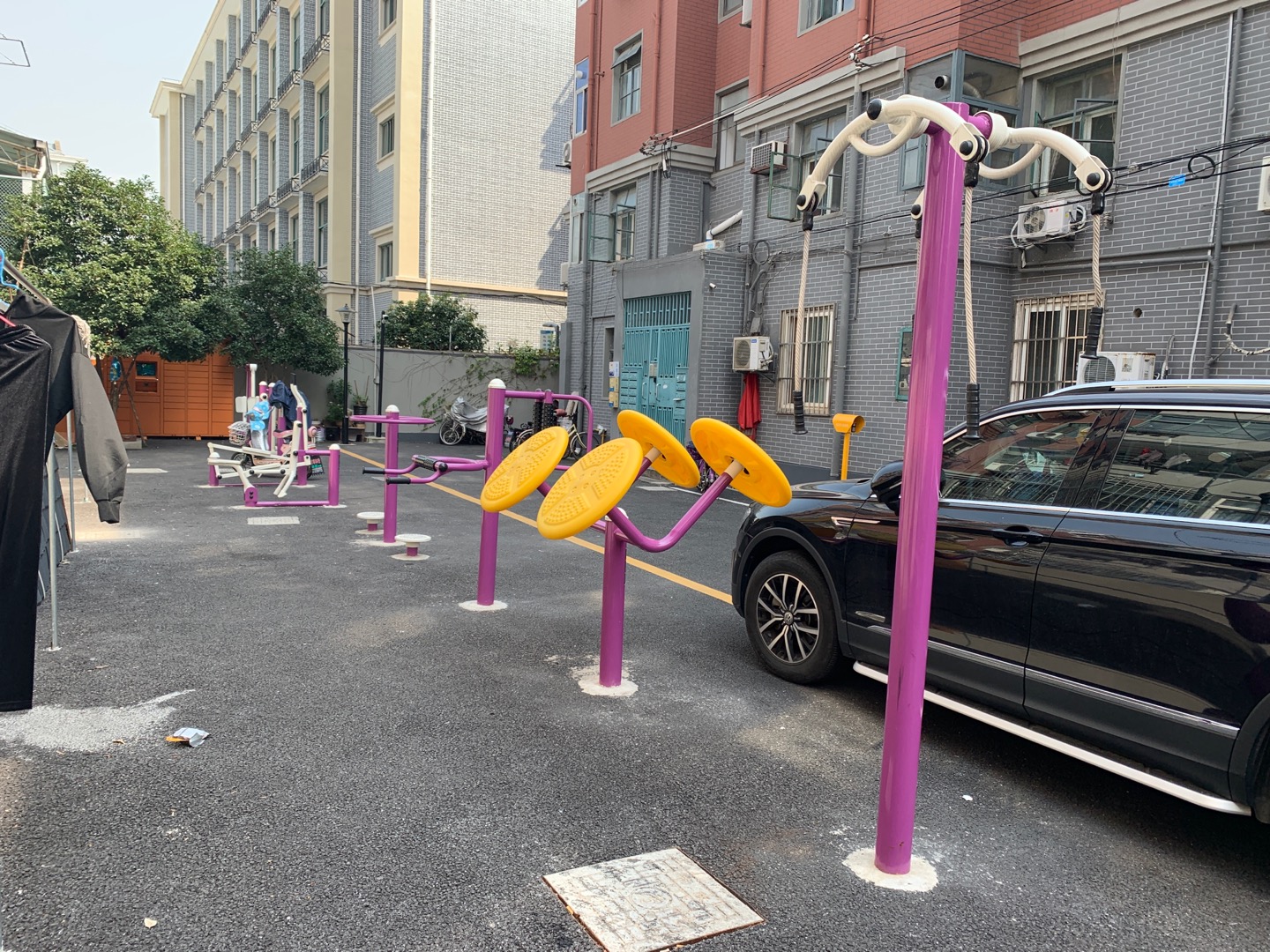 同濟邱家灣小區(qū)健身點