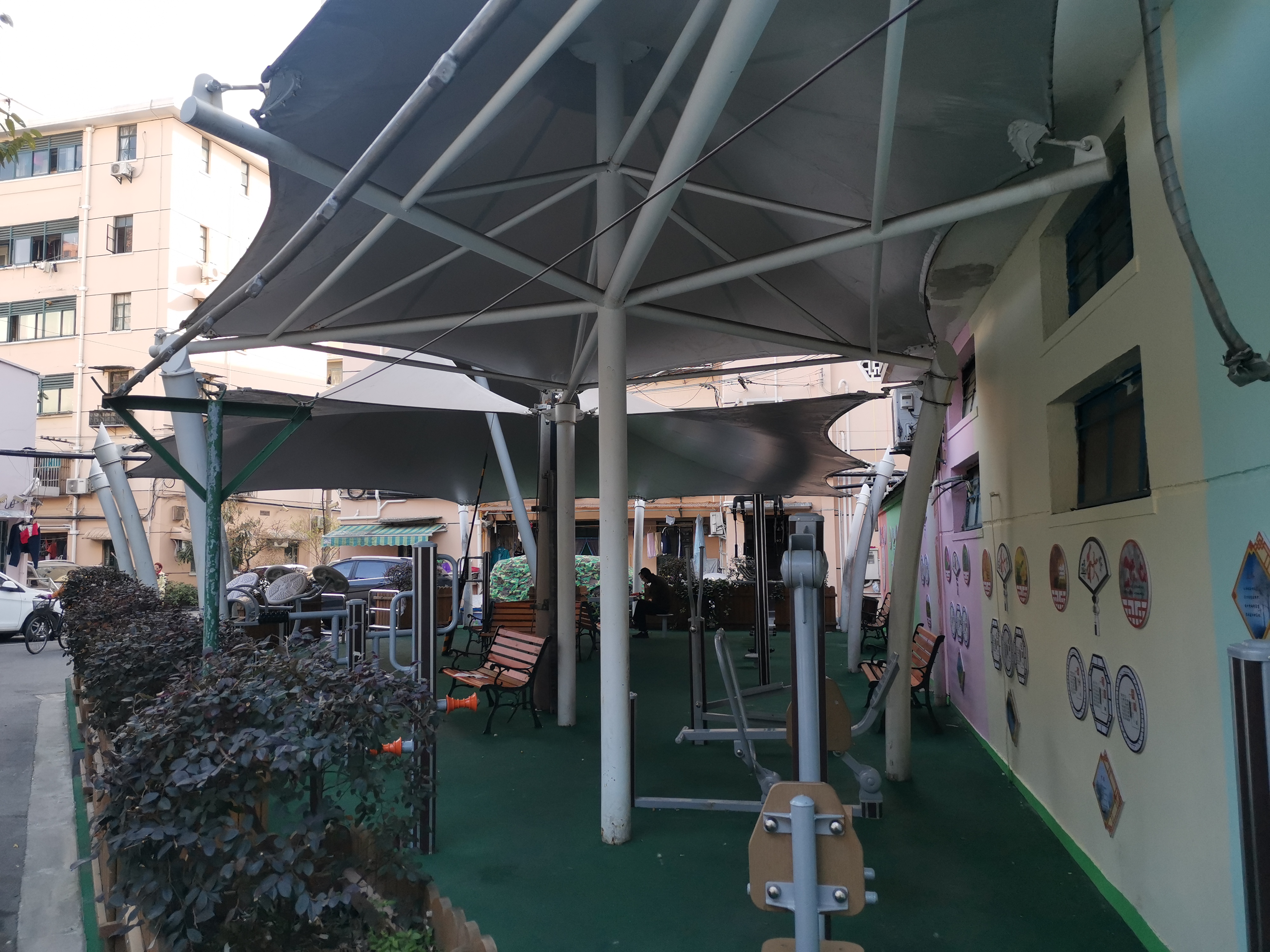 靜安區(qū)寶山路街道寶山路499弄居委健身點