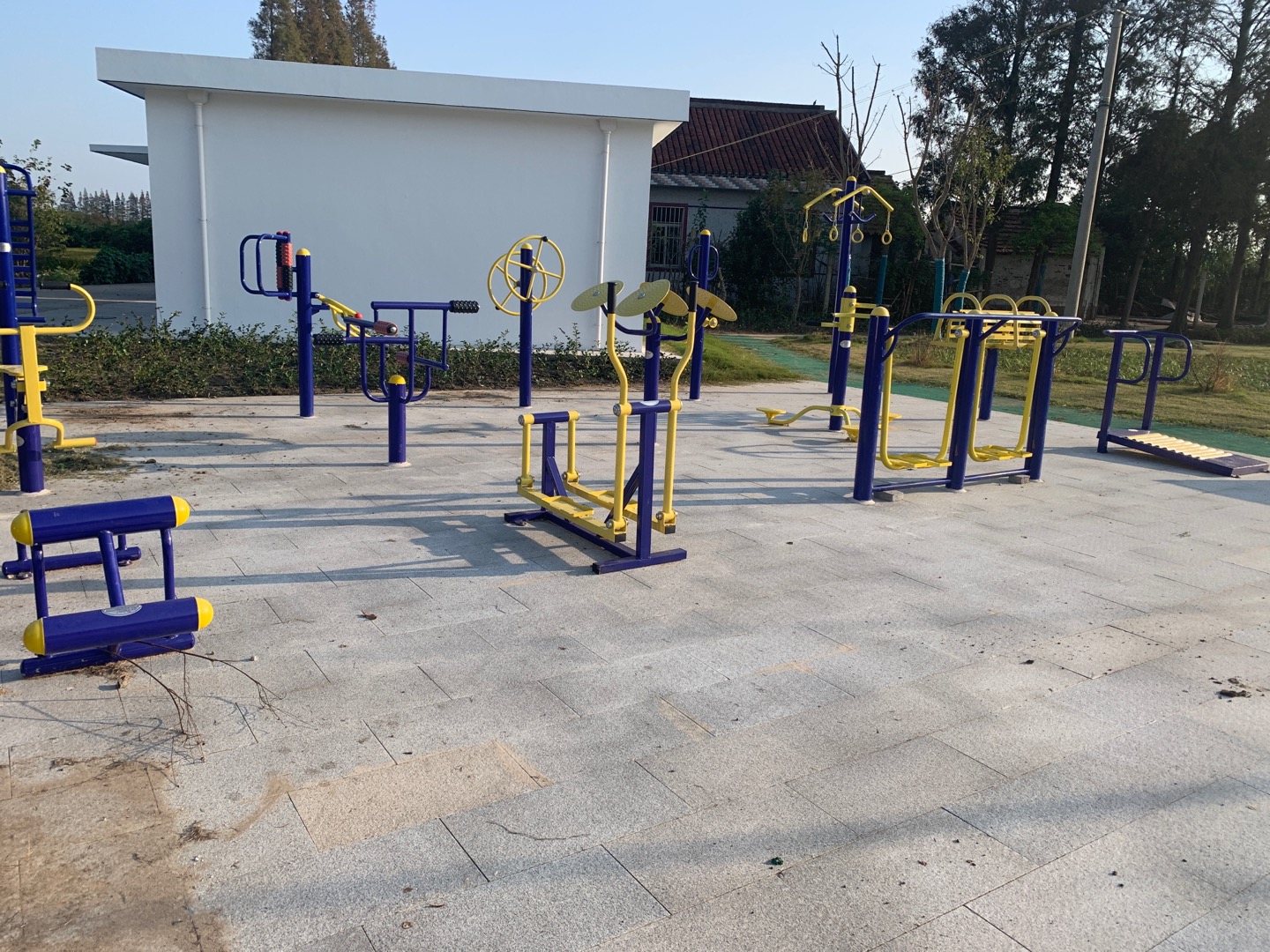 廟鎮(zhèn)白港村健身點