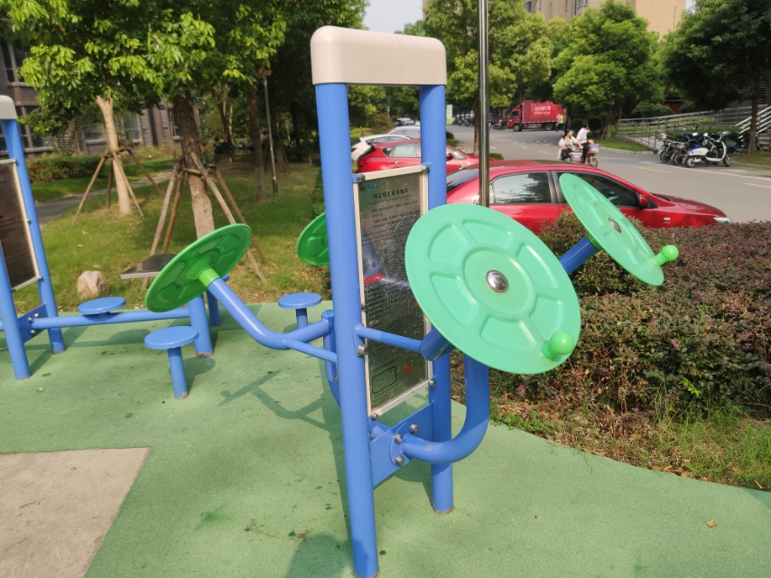 雙立柱太極揉推器 雙立柱太極揉推器