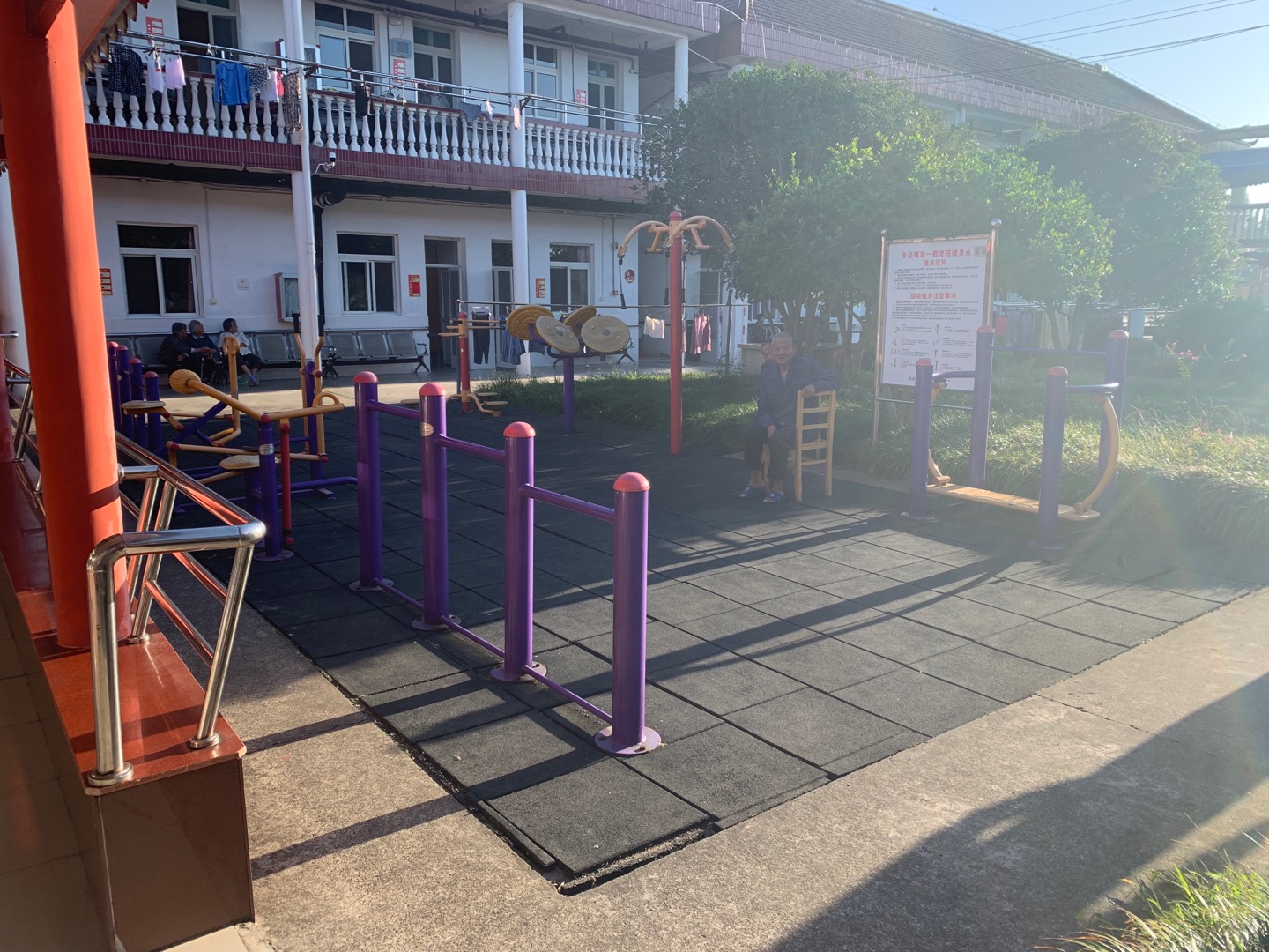 朱涇敬老院健身點(diǎn)