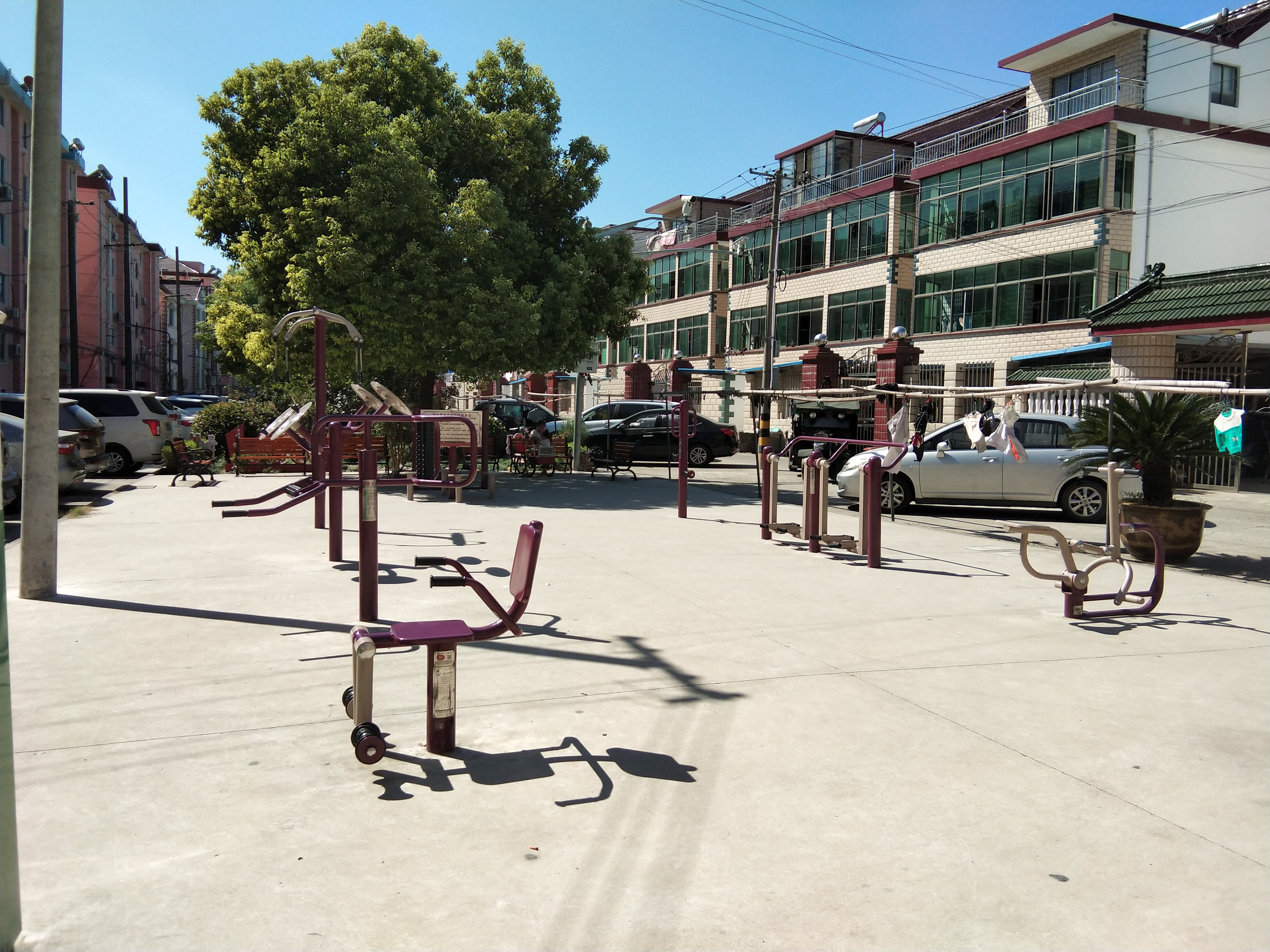 朱行居委會(huì)壽家埭健身點(diǎn)