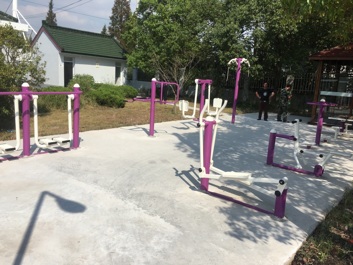 田黃村老年活動室健身點