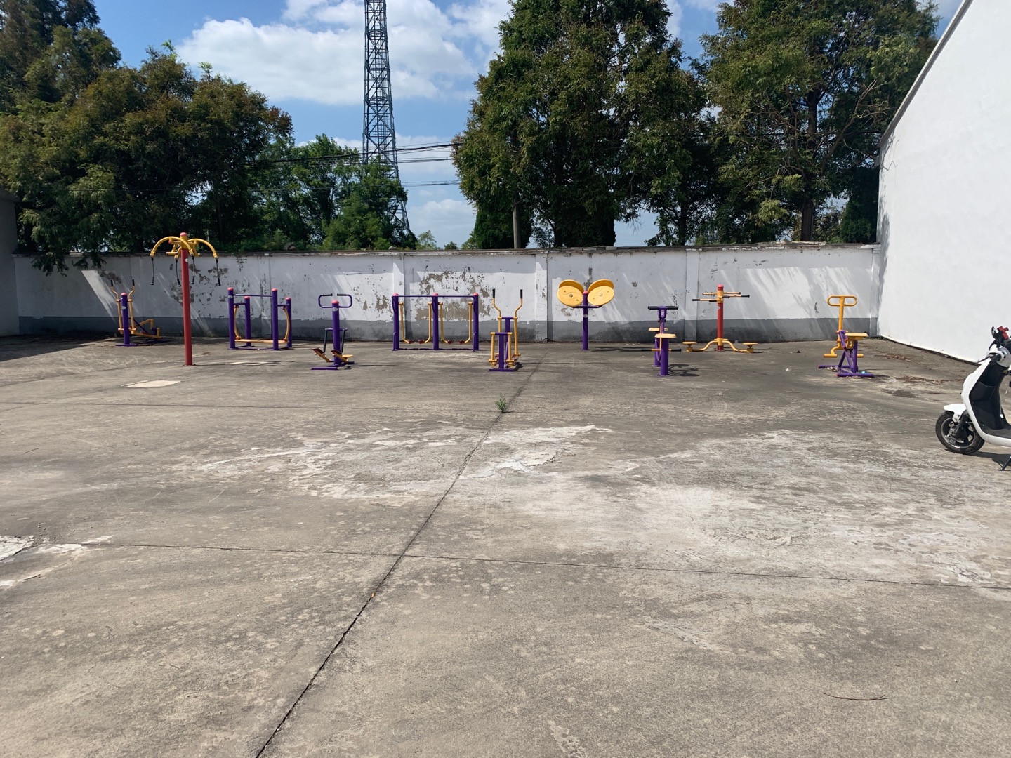 五龍村老年活動室健身點