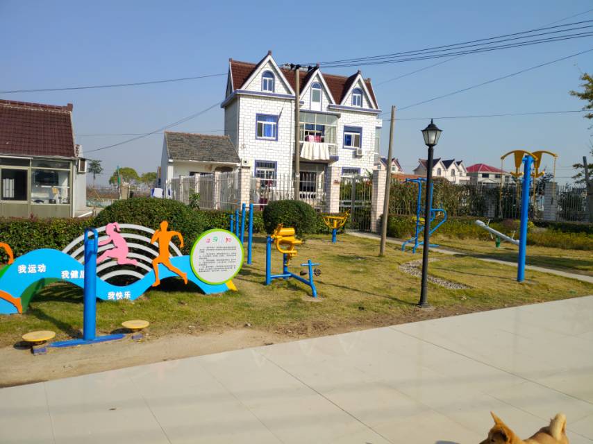 洼港村5組健身點