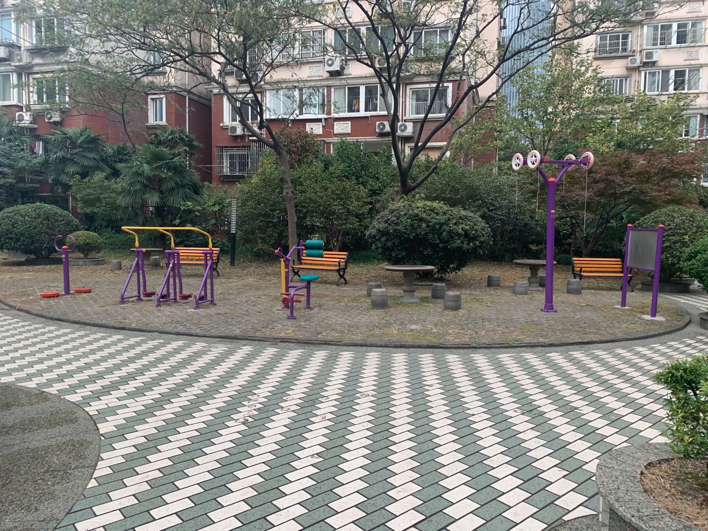 張楊花苑健身點(diǎn)