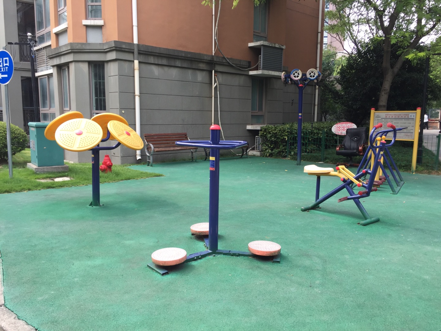 銀翔社區(qū)健身點(diǎn)