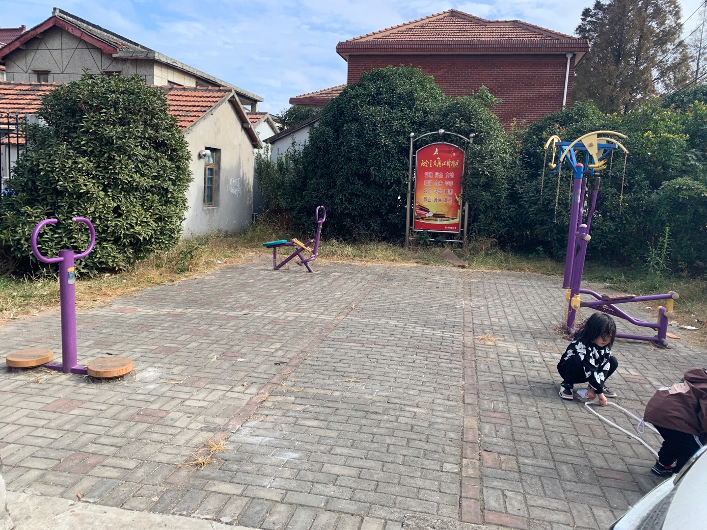 顧東村9隊健身點