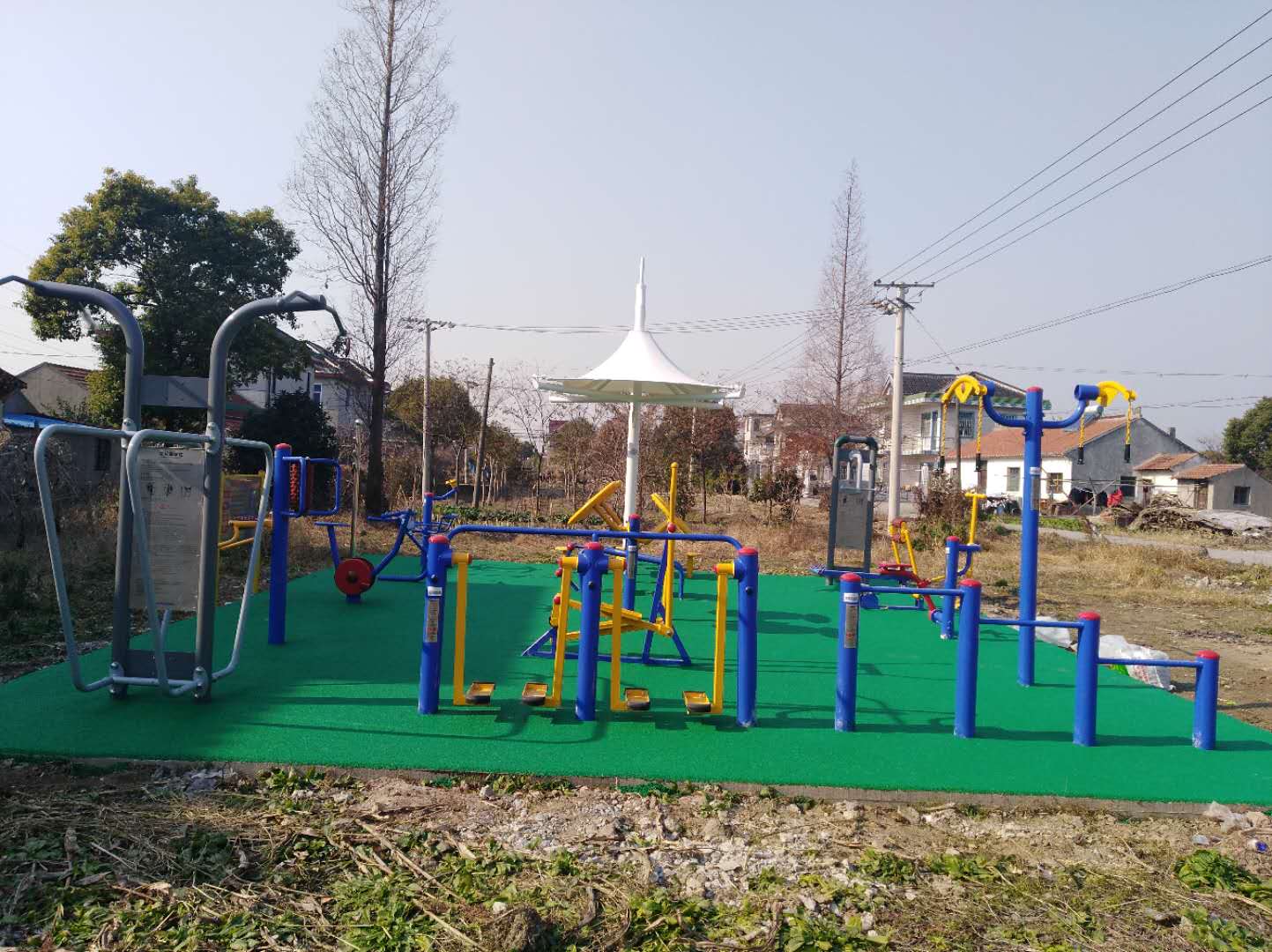 廟鎮(zhèn)宏達村益智類健身點