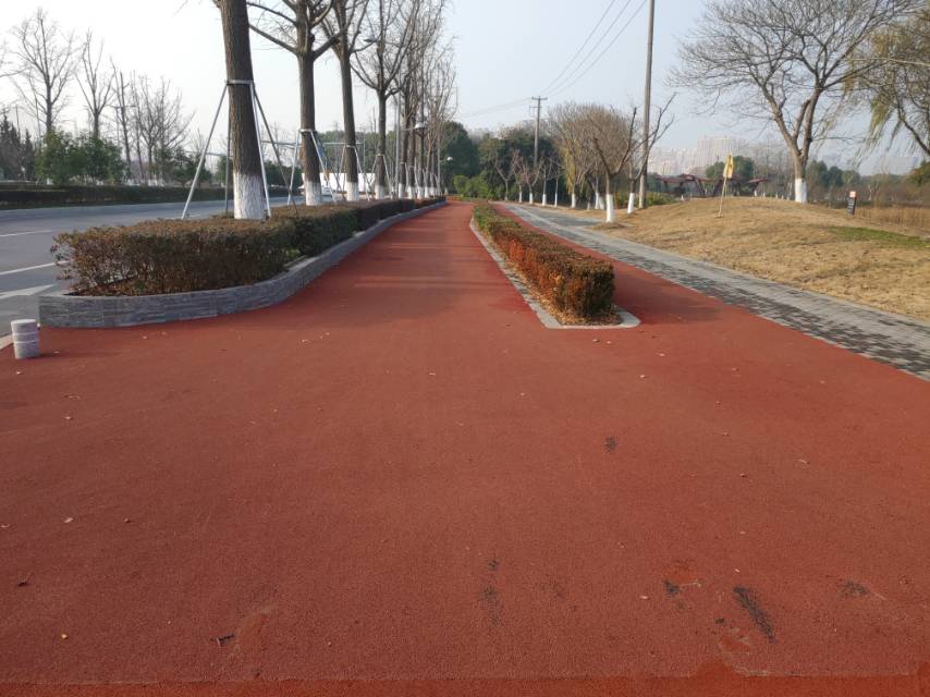 安亭新鎮(zhèn)墨玉南路安誠路健身步道