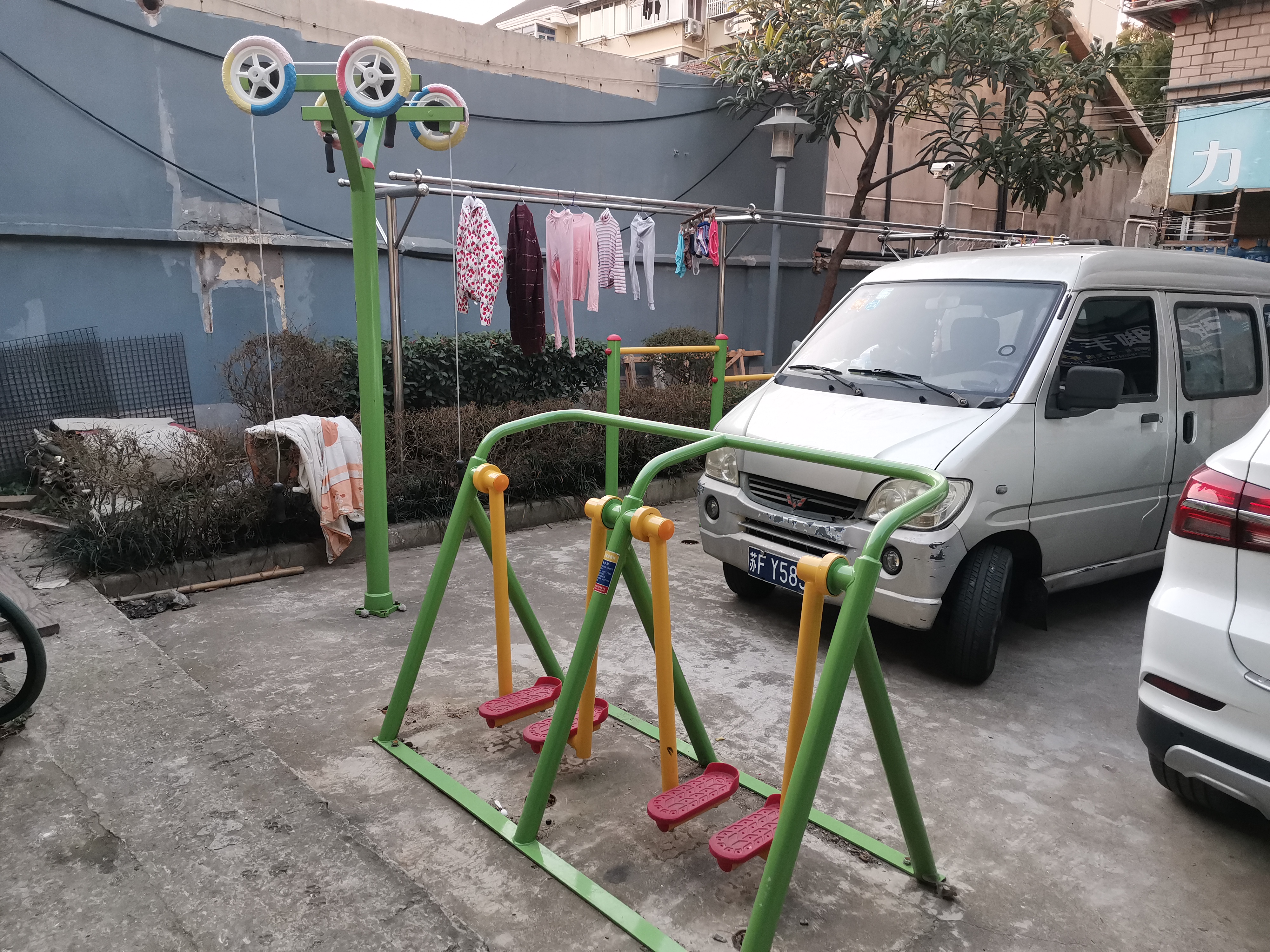 田園路居委健身苑點(diǎn)