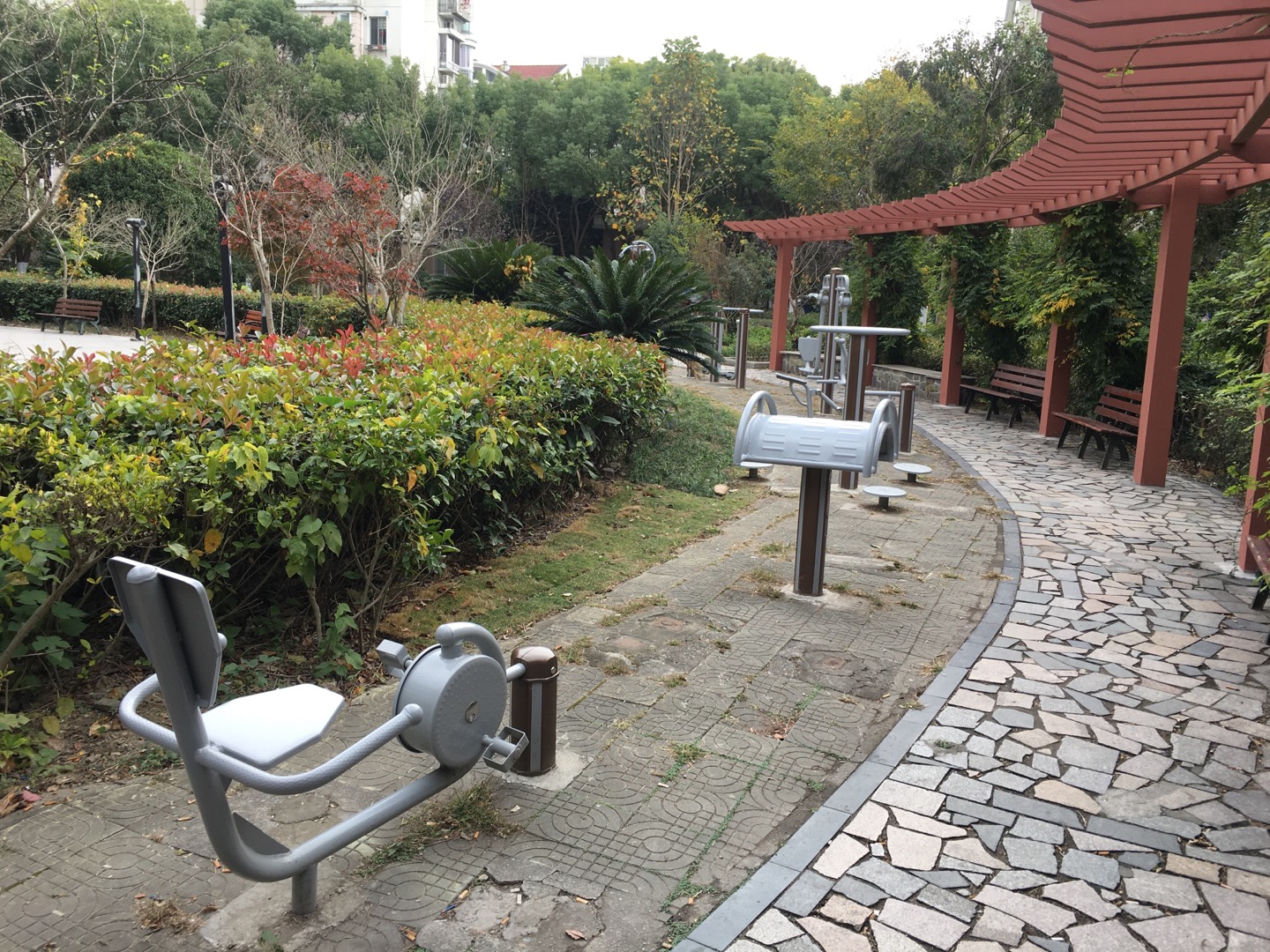 新月一居居委健身點(diǎn)2