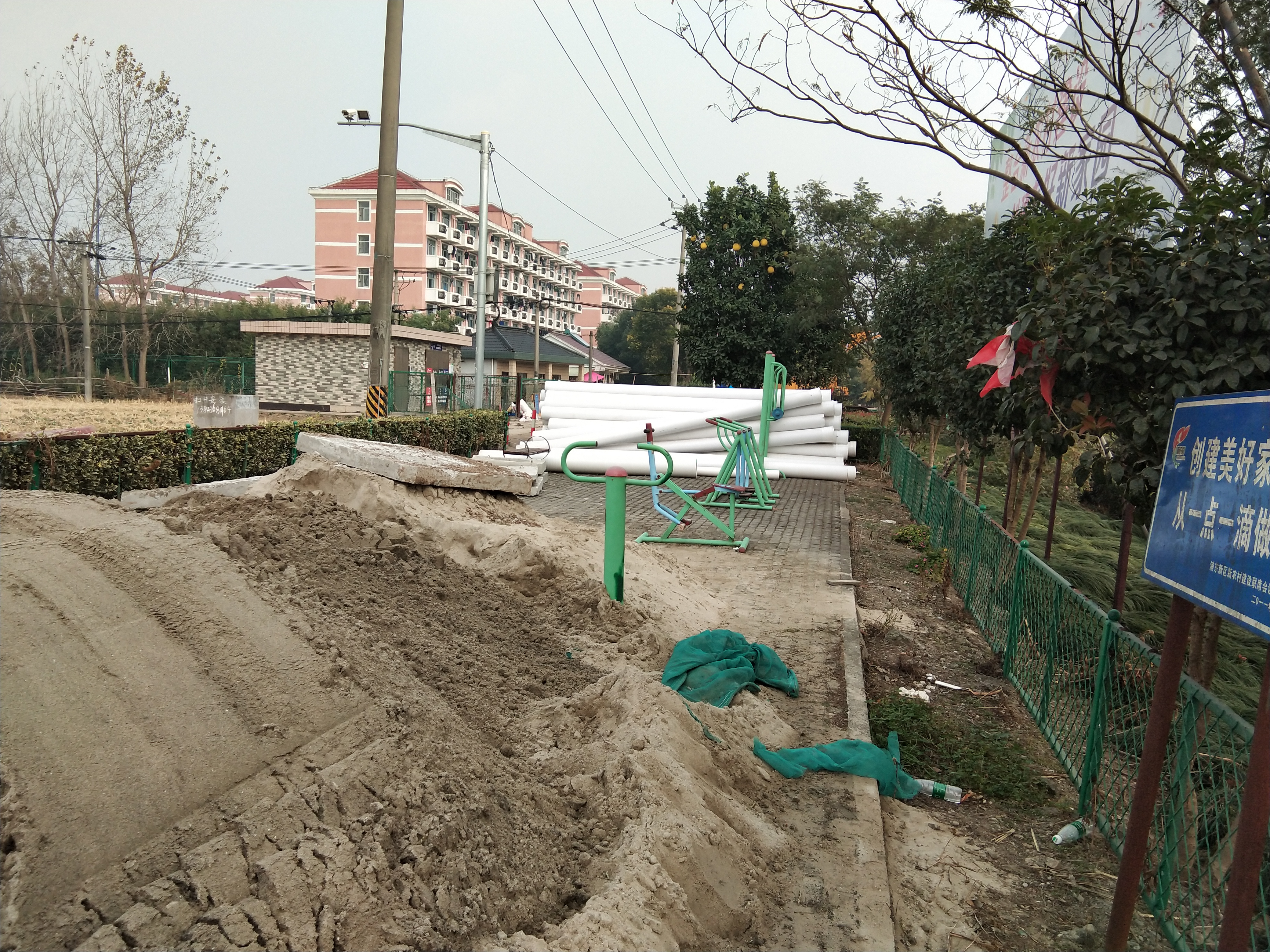 祝橋村5組健身苑點