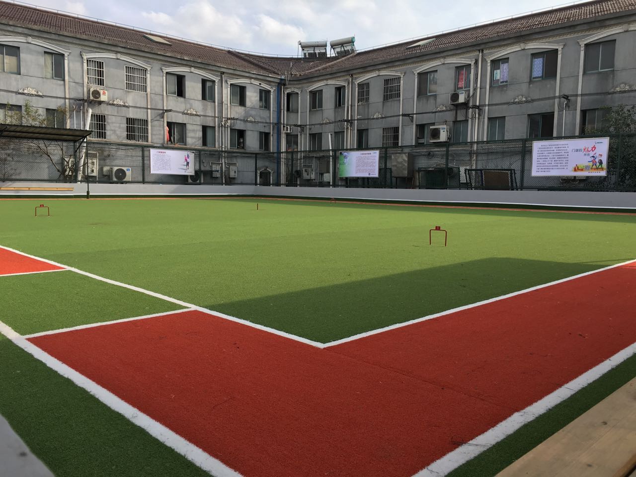 白鶴鎮(zhèn)鶴聯(lián)村門球場