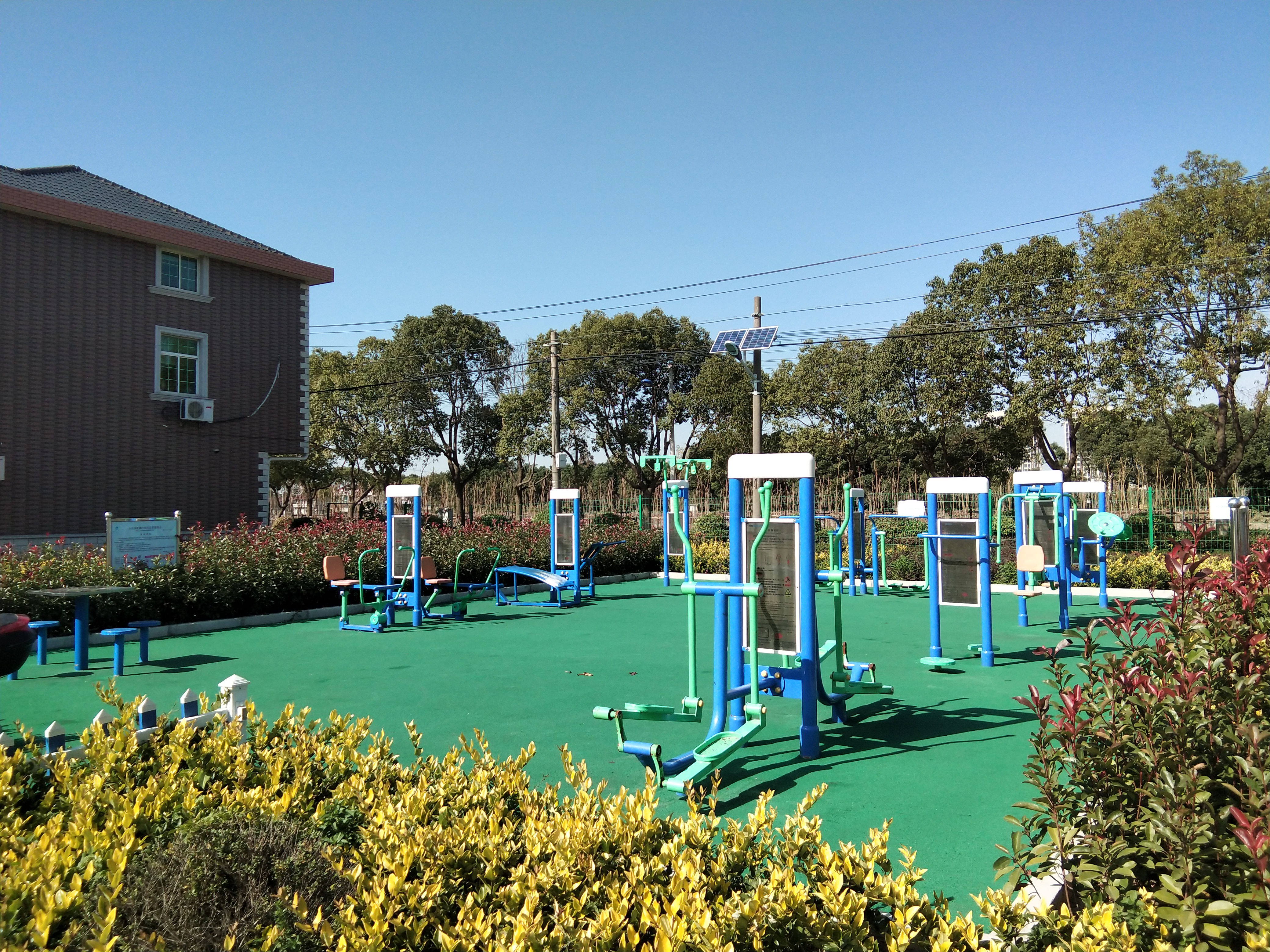 合慶鎮(zhèn)春雷村健身點(diǎn)