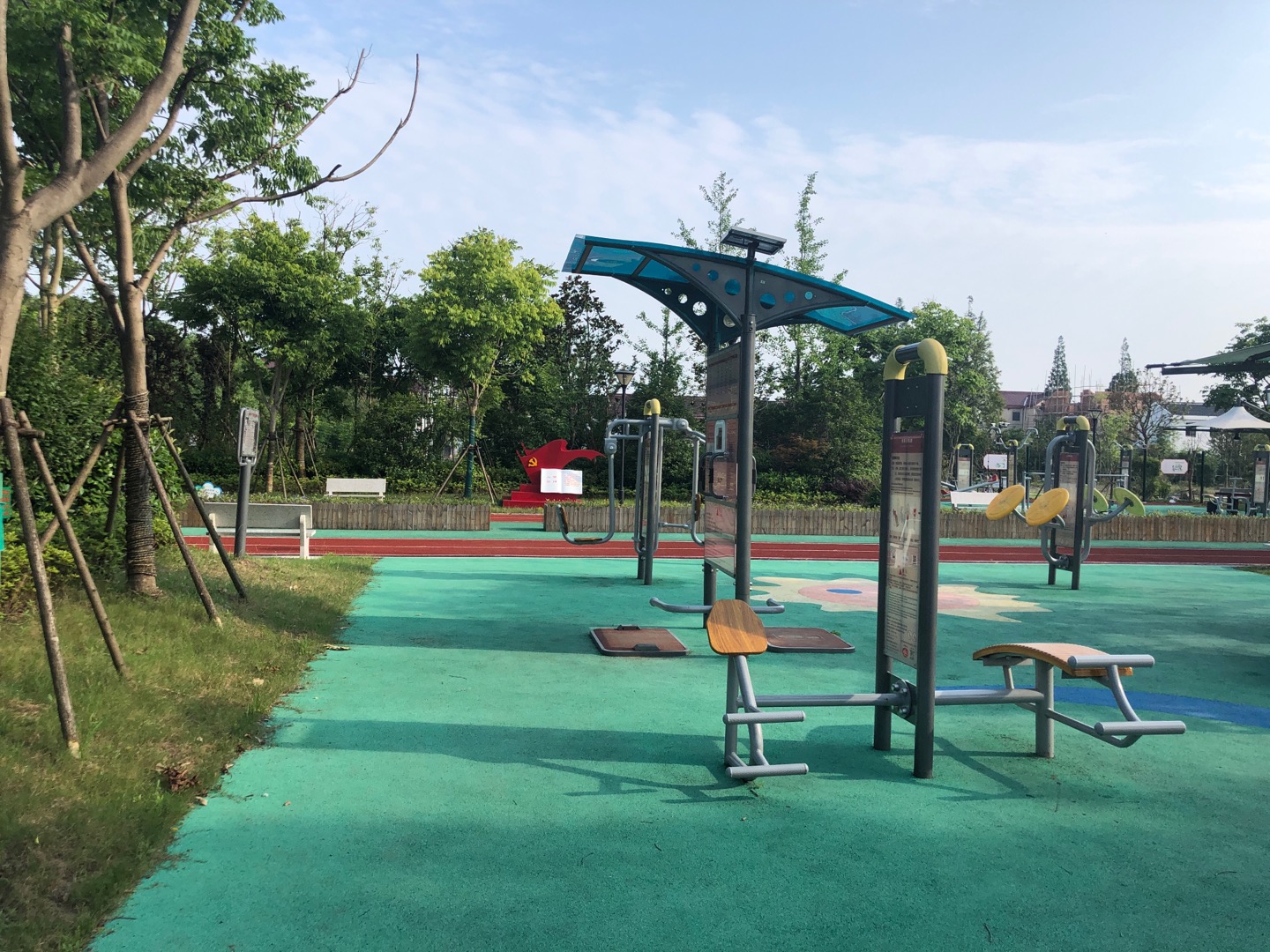 白沙村市民益智健身苑點(diǎn)