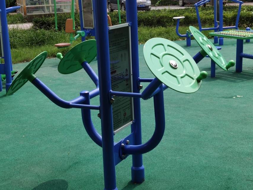 雙立柱太極揉推器 雙立柱太極揉推器