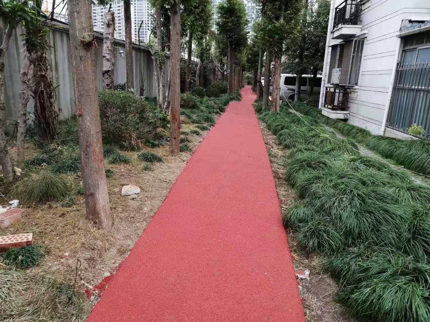 涼城社區(qū)久業(yè)家苑健身步道