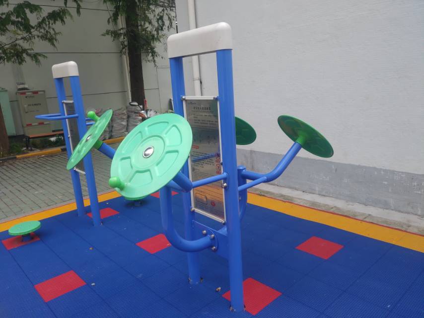 雙立柱太極揉推器 雙立柱太極揉推器