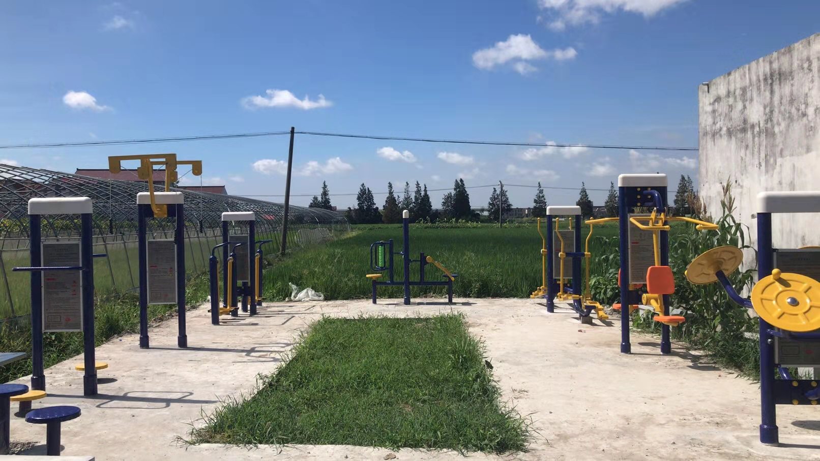 新路村路一7組健身點