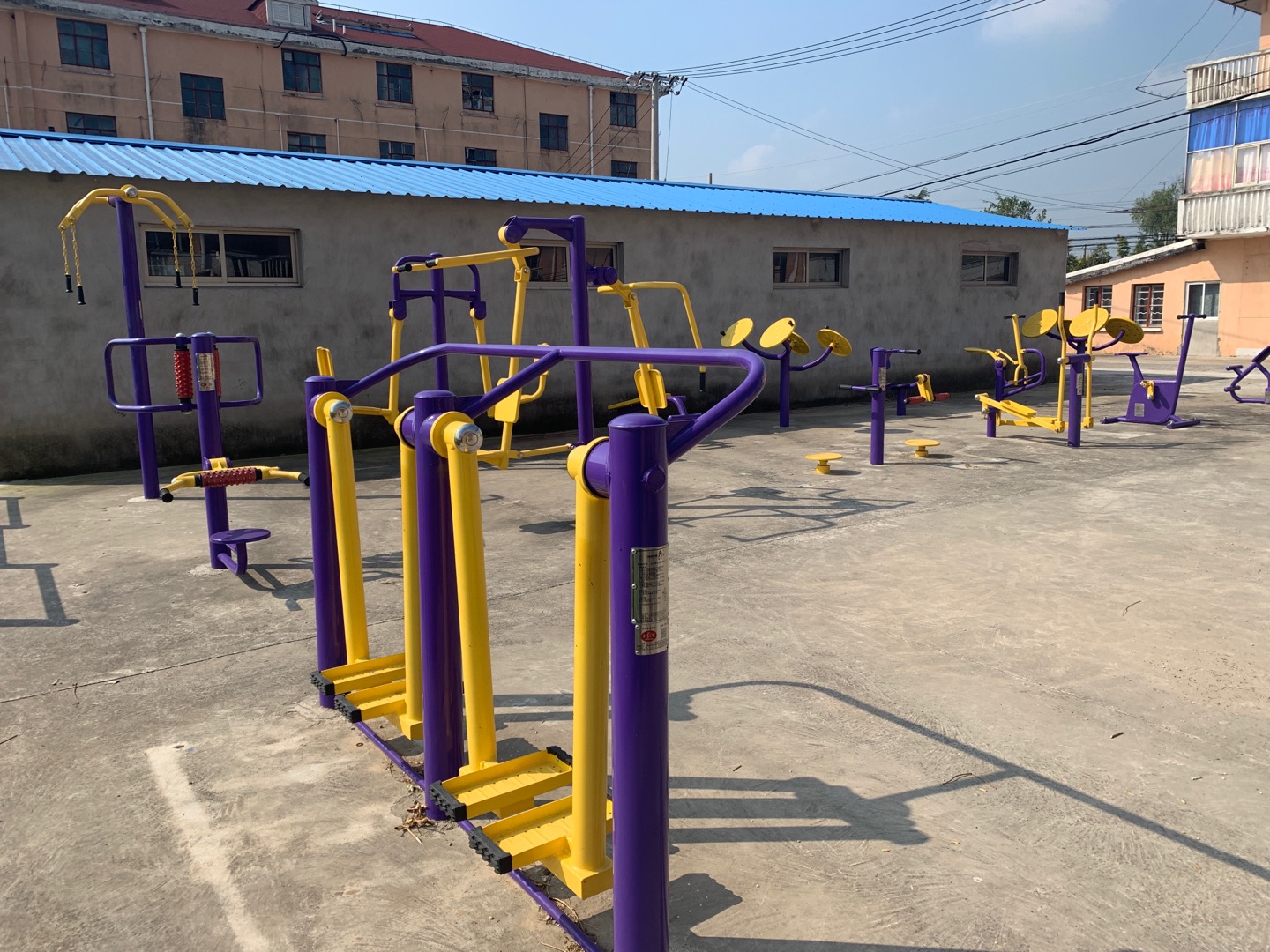 新海鎮(zhèn)毛紡新村健身點