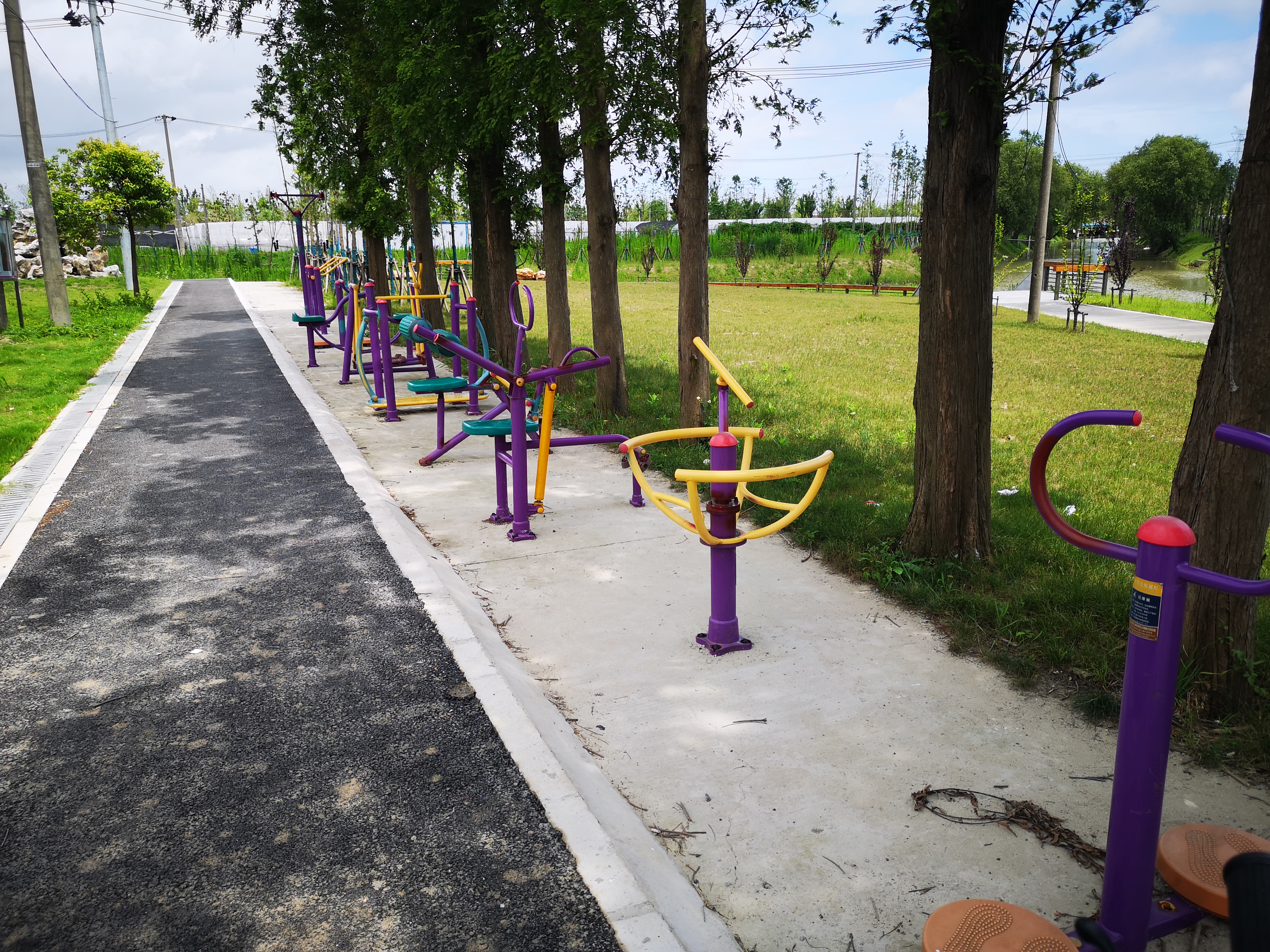 海灣村健身點(diǎn)