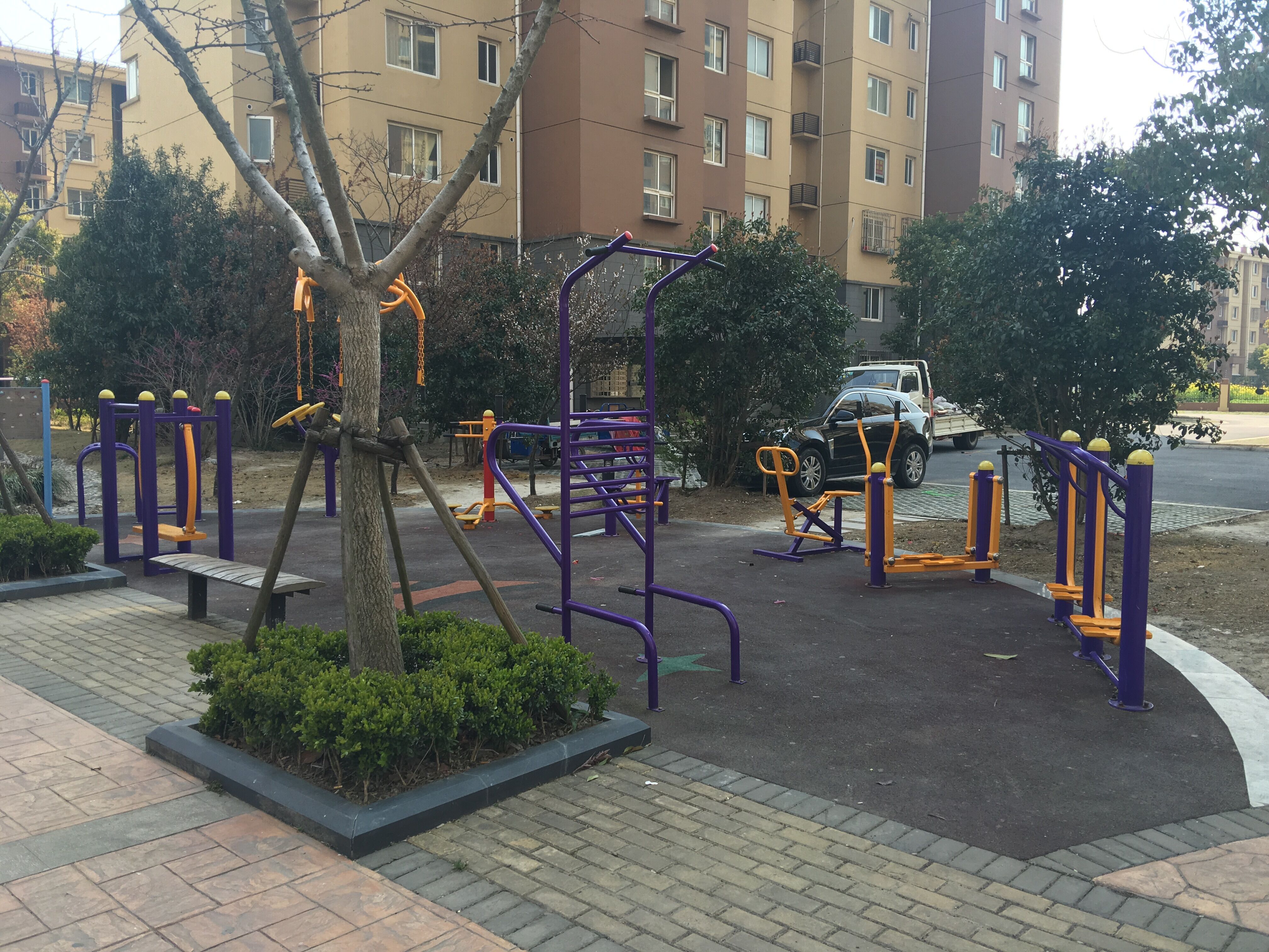 中區(qū)東茗苑健身苑點(diǎn)