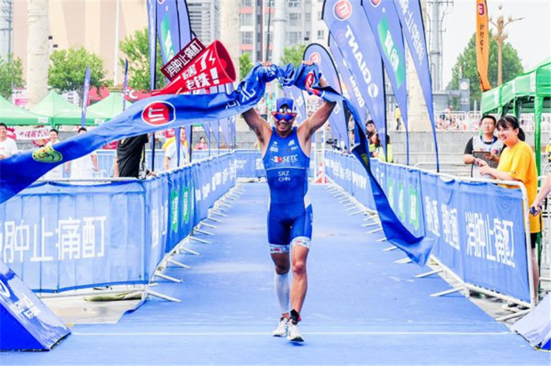 中國鐵人三項聯(lián)賽在河北衡水市拉開帷幕