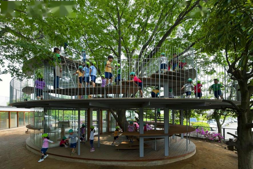 極簡(jiǎn)設(shè)計(jì)的幼兒園成為孩子釋放天性的樂園