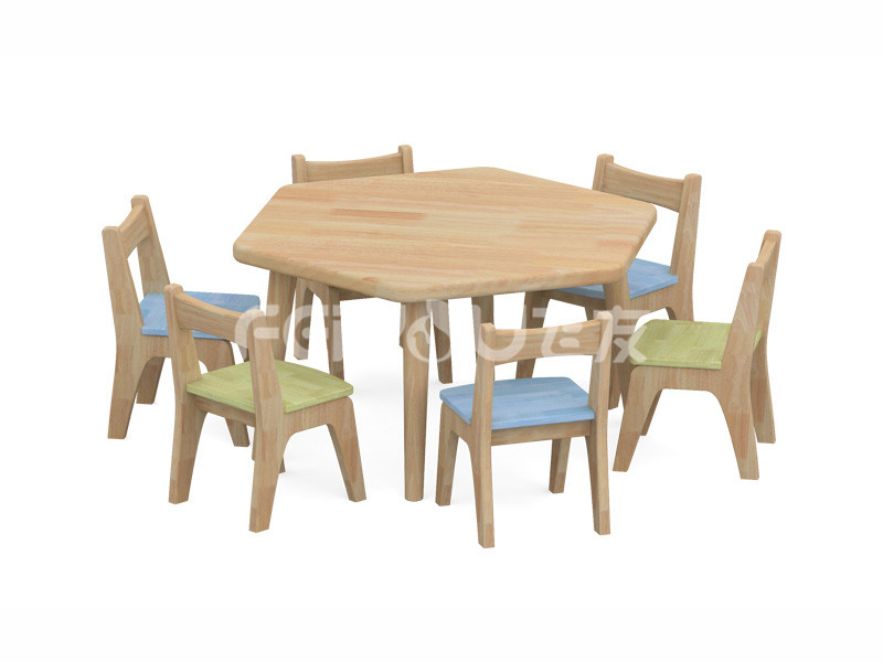 學(xué)習(xí)互動搭配六角桌子-011