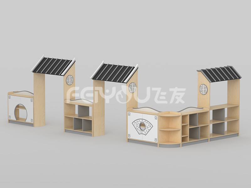 學(xué)習(xí)互動江南復(fù)古玩具柜-001