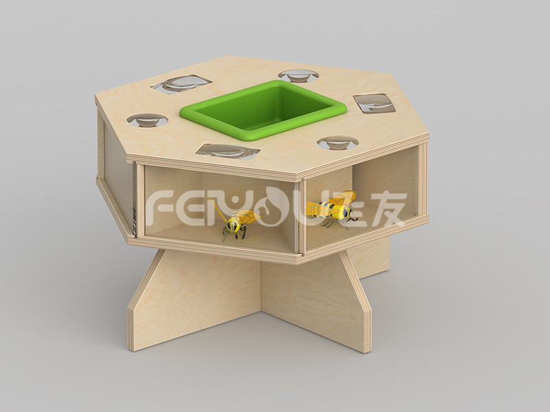 兒童樺木科學(xué)室觀察桌-045