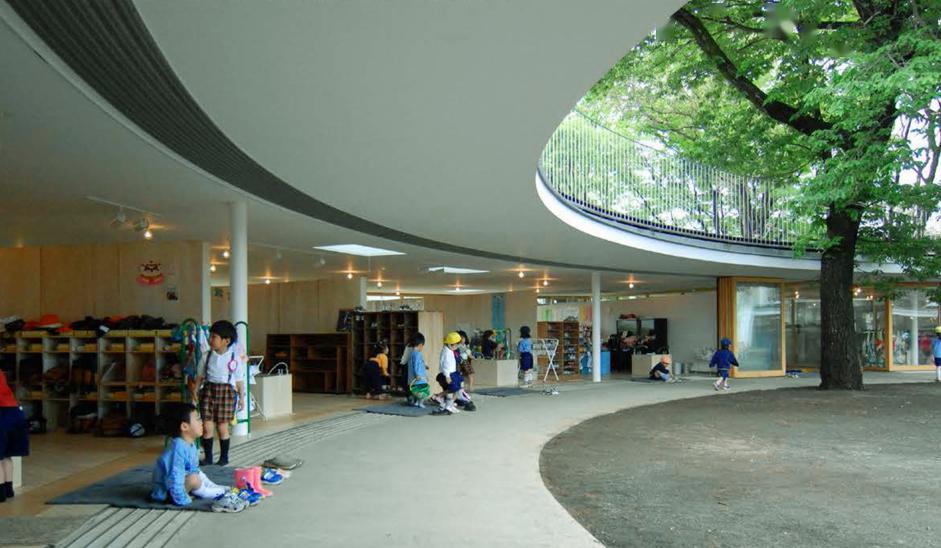 極簡(jiǎn)設(shè)計(jì)的幼兒園成為孩子釋放天性的樂園