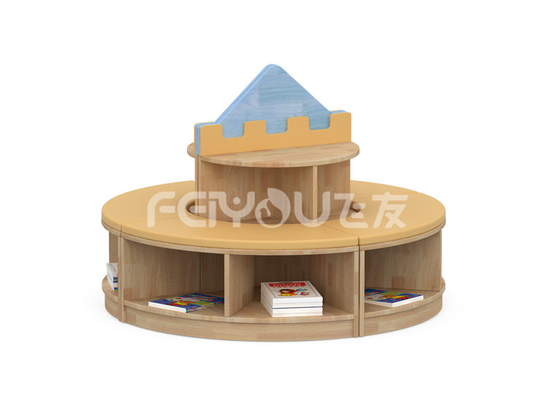 多功能學(xué)習(xí)互動(dòng)城堡組合書柜-005