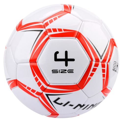 李寧LFQK061耐磨機縫4號足球圖2
