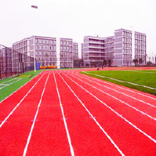 體育場彈性塑膠跑道 預(yù)制型塑膠跑道 價格 跑道膠水