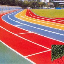 【廠家直銷】拓荒牌跑道 塑膠球場(chǎng)施工 彈性硅Pu籃球場(chǎng)地面
