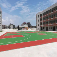 利達(dá)硅pu球場(chǎng)材料用量無(wú)溶劑硅pu球場(chǎng)材料硅pu球場(chǎng)材料工程、硅PU籃球場(chǎng)材料供應(yīng)商廠家、硅PU羽毛球場(chǎng)材料包工包料施工